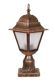 Opviq Lámpara de Pared Exterior Tradicional Marrón BSU-68179-BKR-K